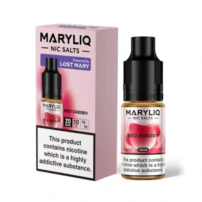 Lost Mary MaryLiq Nic Salt E-Liquids Red Cherry | Guardian Vape Shop