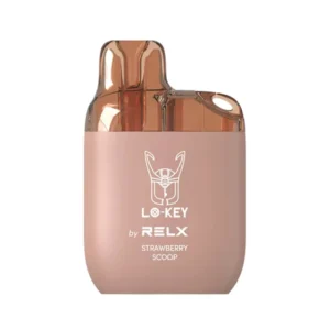 RELX Lo-Key Disposable Vape Strawberry Scoop | Guardian Vape Shop
