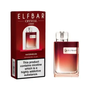 Elf Bar Crystal CR600 Disposable Vape Kit Watermelon | Guardian Vape Shop
