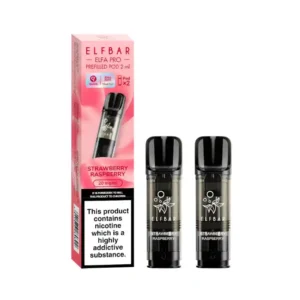 Elf Bar Elfa PRO Prefilled Vape Pods Strawberry Raspberry | Guardian Vape Shop