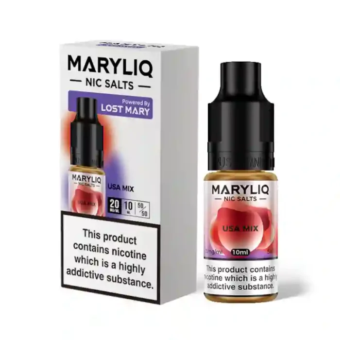 Lost Mary MaryLiq Nic Salt E-Liquids USA Mix | Guardian Vape Shop