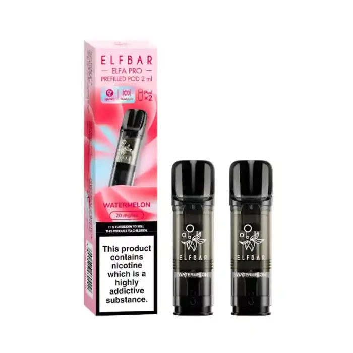 Elf Bar Elfa PRO Prefilled Vape Pods Watermelon | Guardian Vape Shop