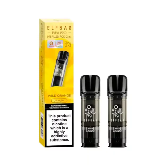 Elf Bar Elfa PRO Prefilled Vape Pods Wild Orange | Guardian Vape Shop