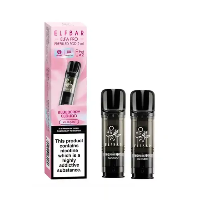 Elf Bar Elfa PRO Prefilled Vape Pods Blueberry Cloudd | Guardian Vape Shop