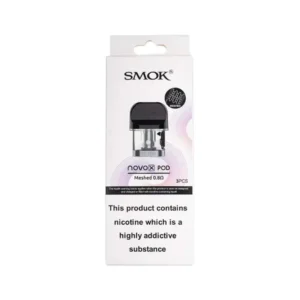 SMOK Novo X Replacement Pods 0-8ohm Mesh | Guardian Vape Shop