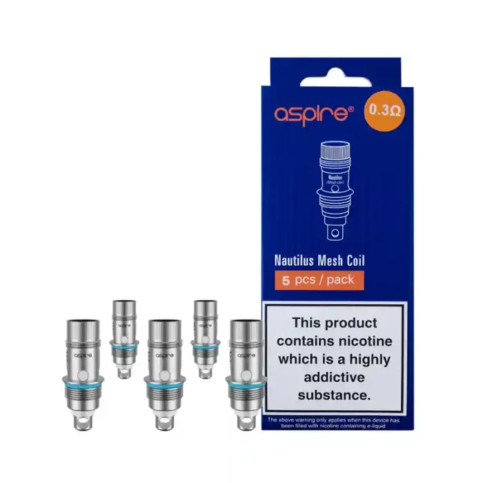 Aspire Nautilus Coils Replacement 0-3ohm | Guardian Vape Shop