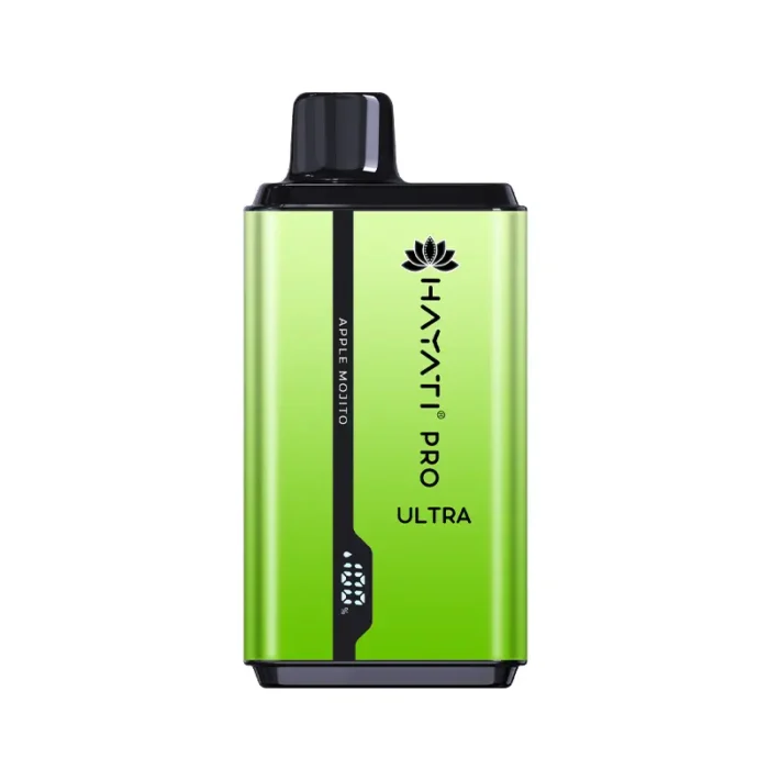Hayati Pro Ultra Disposable 15000 Puffs 0mg Apple Mojito | Guardian Vape Shop