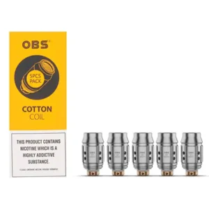 OBS Cube Mini Replacement Coils S1 0-6 Ohm | Guardian Vape Shop