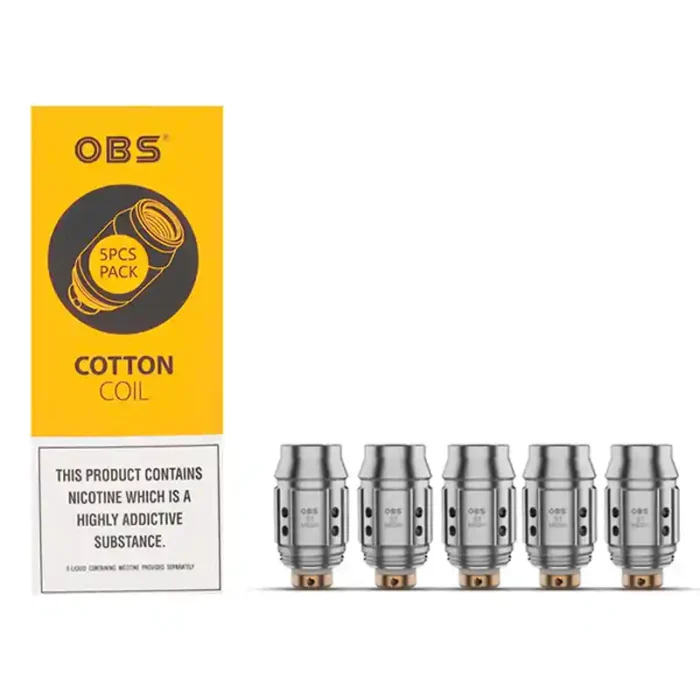 OBS Cube Mini Replacement Coils S1 0-6 Ohm | Guardian Vape Shop
