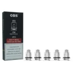OBS OM Replacement Coils YE Mesh 0-4Ohm | Guardian Vape Shop