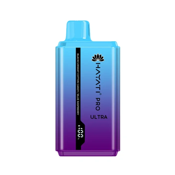 Hayati Pro Ultra 15000 Puffs 0mg Disposable Vape Blackcurrant Cotton Candy Blu Ras | Guardian Vape Shop