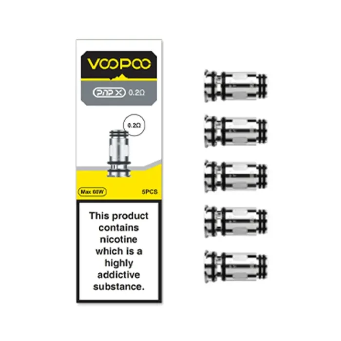 VooPoo PnP X Replacement Coils 0-2Ohm | Guardian Vape Shop