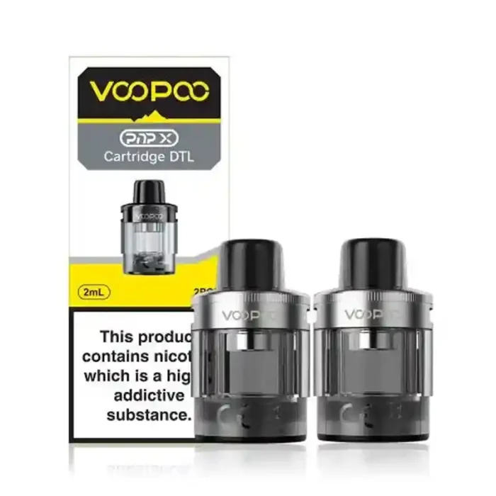 VooPoo PnP X Cartridges Replacement Pod DTL Silver | Guardian Vape Shop