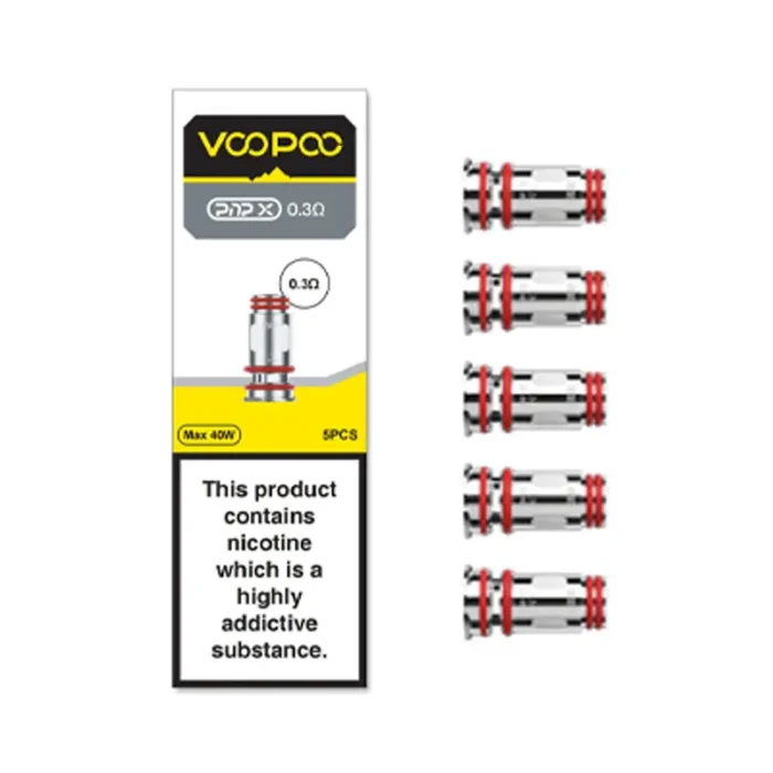 VooPoo PnP X Replacement Coils 0-3Ohm | Guardian Vape Shop