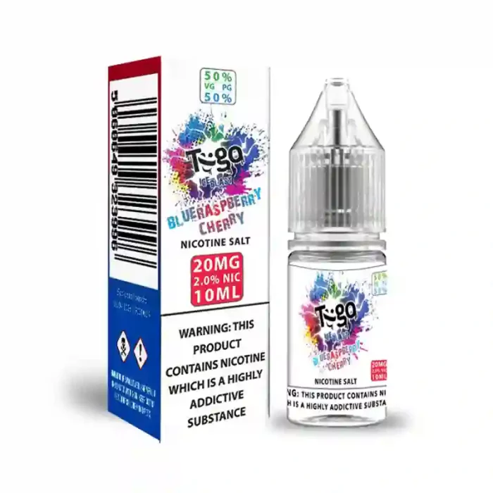 Take And Go Nic Salts E-liquid Blue Raspberry Cherry 20mg | Guardian Vape Shop