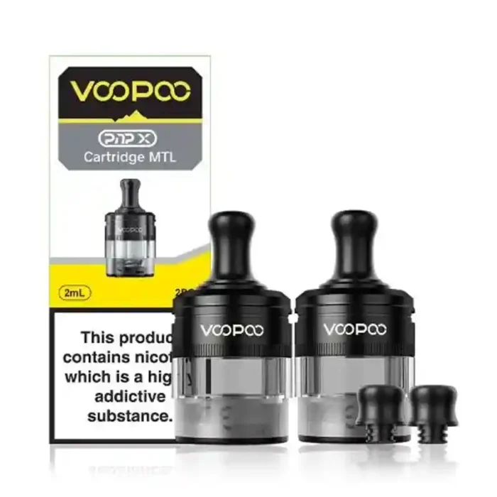 VooPoo PnP X Cartridges Replacement Pod MTL Black | Guardian Vape Shop