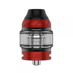 OBS Cube Vape Tank Red | Guardian Vape Shop