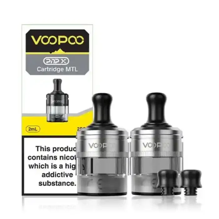 VooPoo PnP X Cartridges Replacement Pod MTL Silver | Guardian Vape Shop