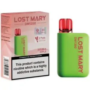 Lost Mary DM1200 Disposable Vape Kit Double Apple | Guardian Vape Shop