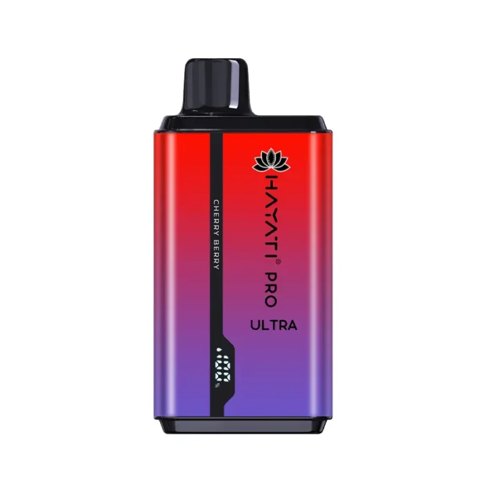 Hayati Pro Ultra 15000 Puffs 0mg Disposable Vape Cherry Berry | Guardian Vape Shop