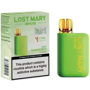 Lost Mary DM1200 Disposable Vape Kit Kiwi Passion Fruit Guava | Guardian Vape Shop