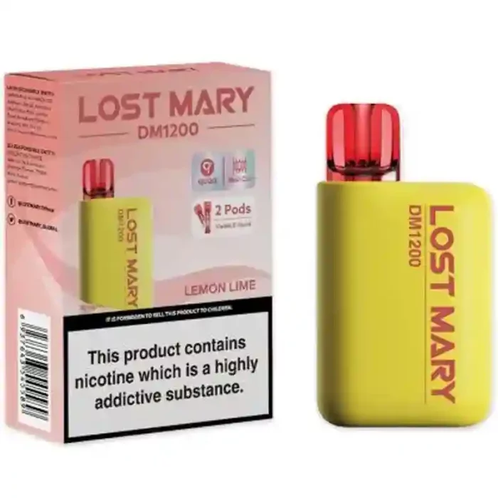 Lost Mary DM1200 Disposable Vape Kit Lemon Lime | Guardian Vape Shop