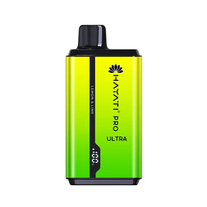 Hayati Pro Ultra 15000 Puffs 0mg Disposable Vape Lemon Lime | Guardian Vape Shop