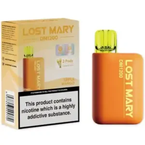 Lost Mary DM1200 Disposable Vape Kit Triple Mango | Guardian Vape Shop