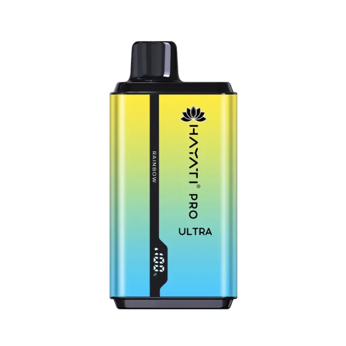 Hayati Pro Ultra 15000 Puffs 0mg Disposable Vape Rainbow | Guardian Vape Shop