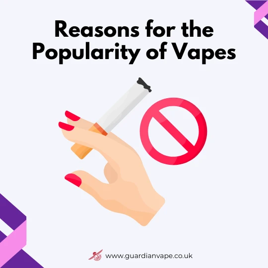 Reasons for the Popularity of Vapes | Vapes UK | Guardian Vape Shop