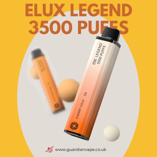 Elux Legend Vape Features | Elux Vape and Flavours | Guardian Vape Shop