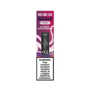 SKE Crystal 4in1 Prefilled Vape Pods Blueberry Sour Raspberry | Guardian Vape Shop