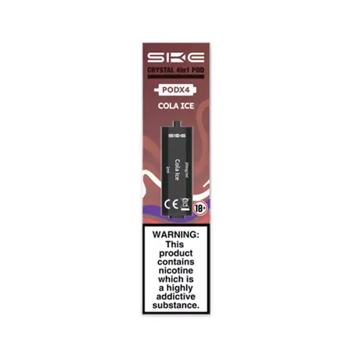SKE Crystal 4in1 Prefilled Vape Pods Cola Ice | Guardian Vape Shop