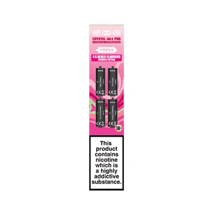 SKE Crystal 4in1 Prefilled Vape Pods Ultimate Edition | Guardian Vape Shop