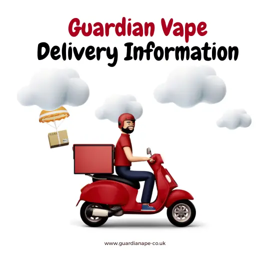 Delivery Information | Guardian Vape Shop