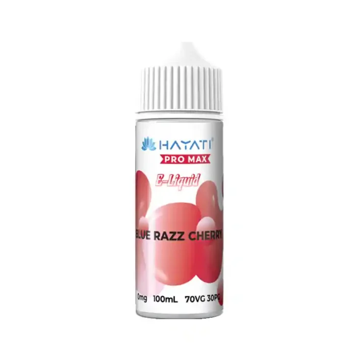 Hayati Pro Max Shortfill E-Liquid Blue Razz Cherry | Guardian Vape Shop