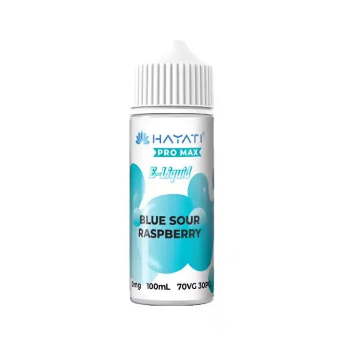 Hayati Pro Max Liquid 100ml Blue Sour Raspberry | Guardian Vape Shop