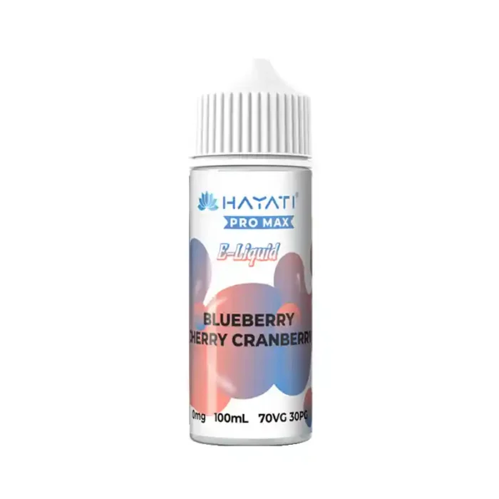 Hayati Pro Max Shortfill E-Liquid Blueberry Cherry Cranberry | Guardian Vape Shop