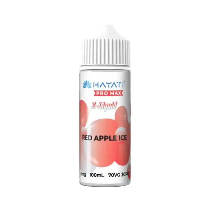 Hayati Pro Max Shortfill E-Liquid Red Apple Ice | Guardian Vape Shop