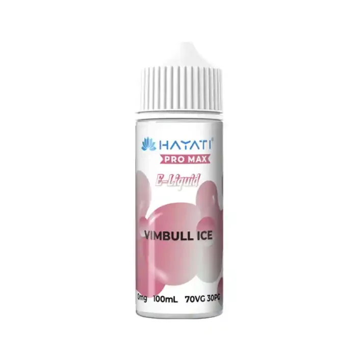 Hayati Pro Max Shortfill E-Liquid Vimbull Ice | Guardian Vape Shop