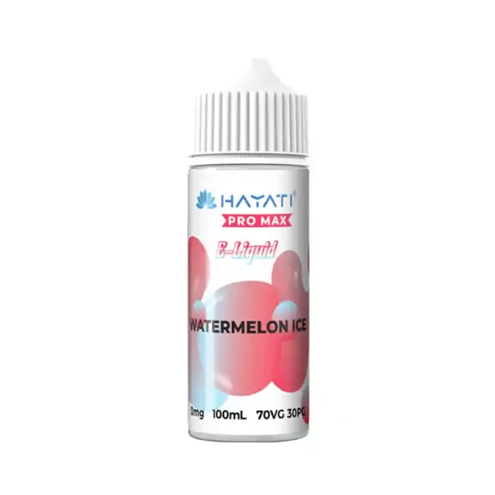 Hayati Pro Max Shortfill E-Liquid Watermelon Ice | Guardian Vape Shop