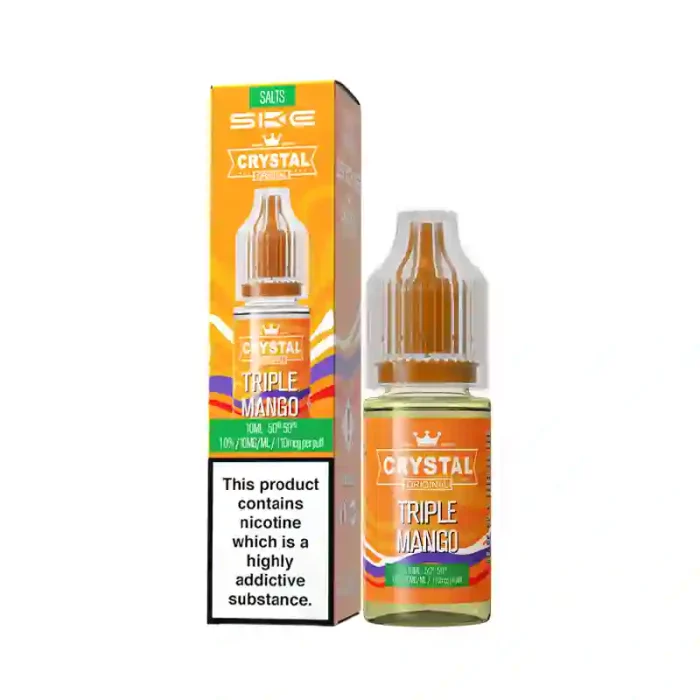 SKE Crystal Nic Salt E-Liquids Triple Mango | Guardian Vape Shop