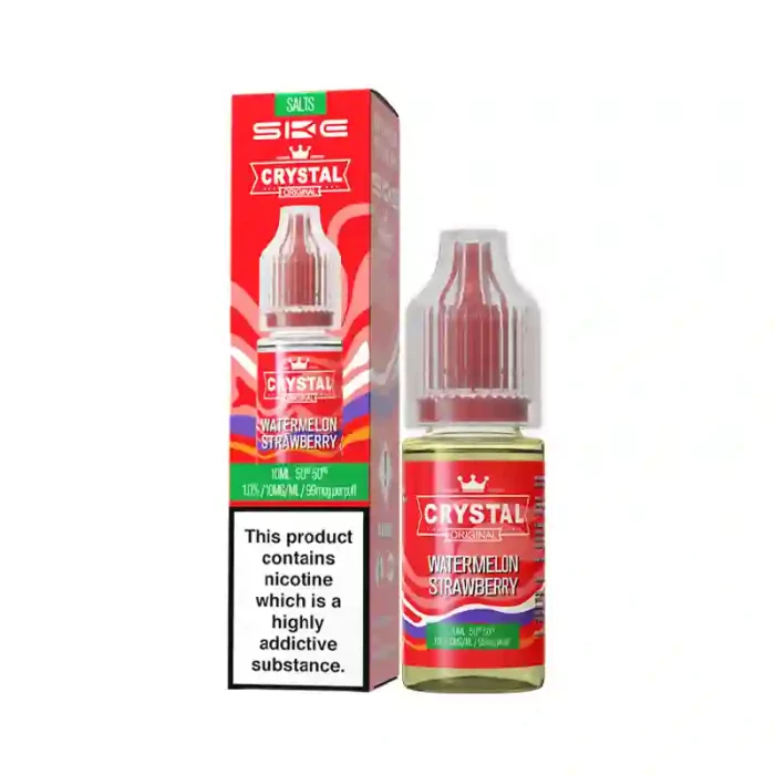 SKE Crystal Nic Salt E-Liquids Watermelon Strawberry | Guardian Vape Shop