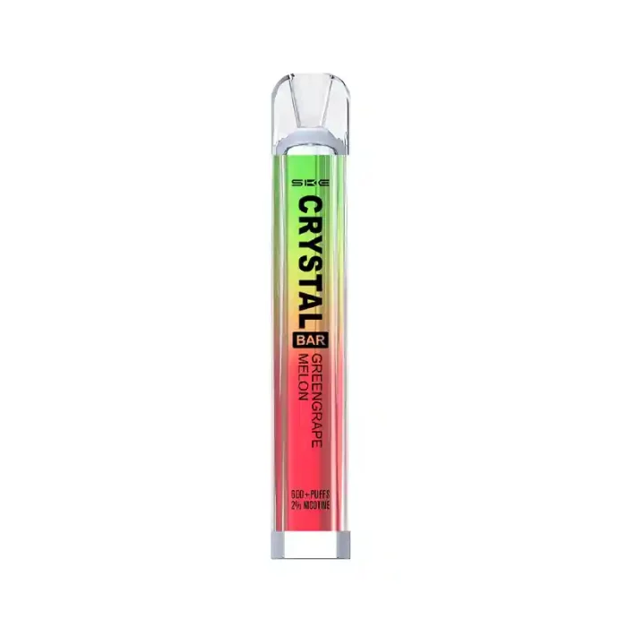 SKE Crystal Disposable Vape 600 Puff Greengrape Melon | Guardian Vape Shop