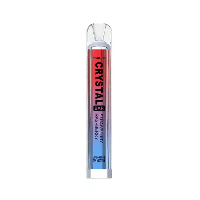 SKE Crystal Disposable Vape 600 Puff Strawberry Raspberry | Guardian Vape Shop