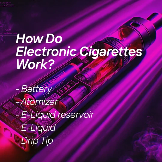 E Cigarette Vaping | How Do Electronic Cigarettes Work | Guardian Vape Shop