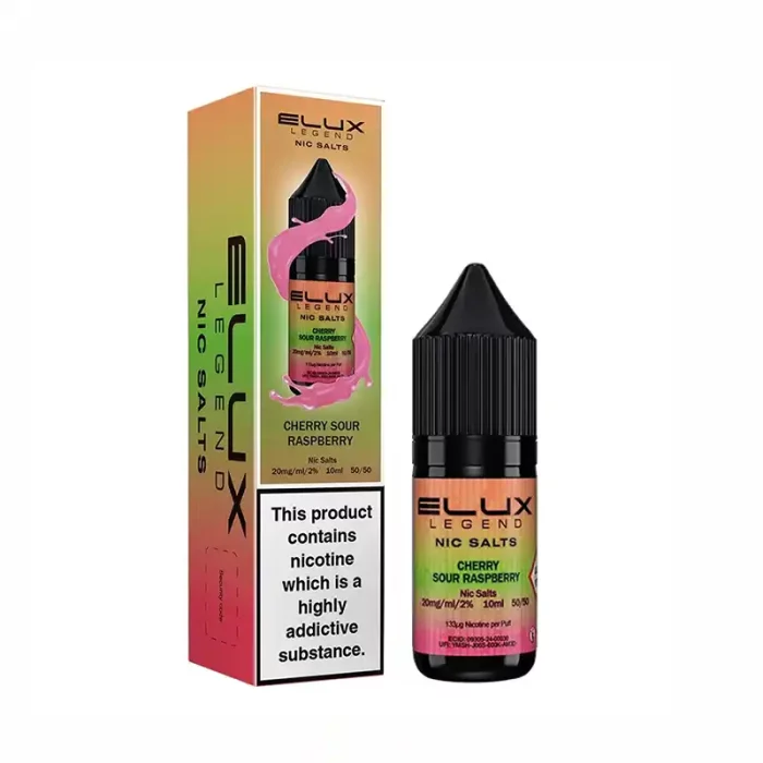 Elux Legend Nic Salts E-Liquid Cherry Sour Raspberry | Guardian Vape Shop