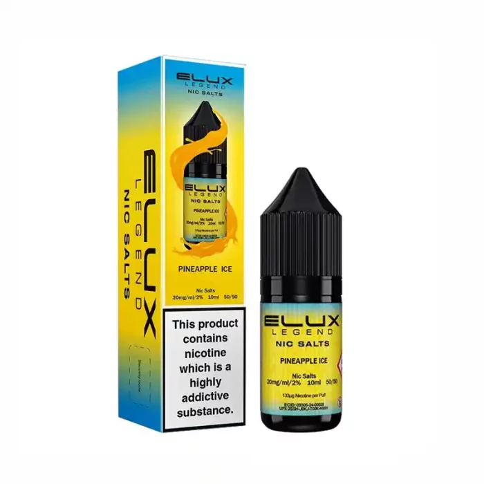 Elux Legend Nic Salts E-Liquid Pineapple Ice | Guardian Vape Shop