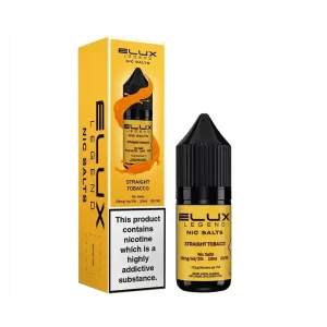 Elux Legend Nic Salts E-Liquid Straight Tobacco | Guardian Vape Shop