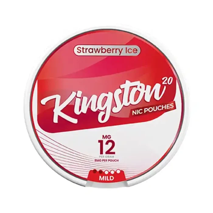 Kingston Nicotine Pouches Strawberry Ice 12mg | Guardian Vape Shop